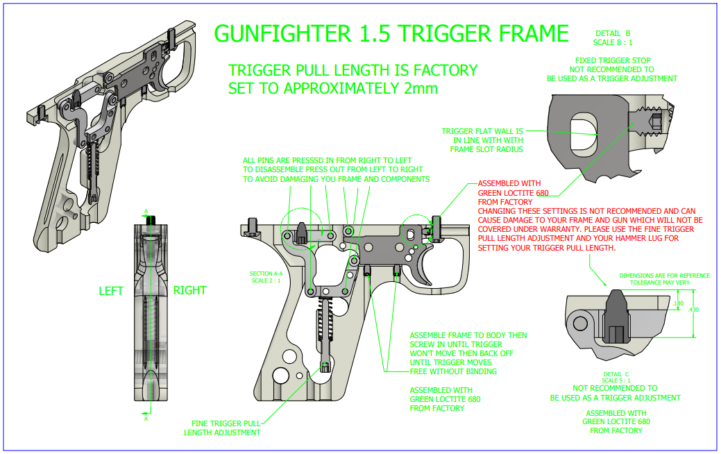 Gunfighter 1.5 Frame