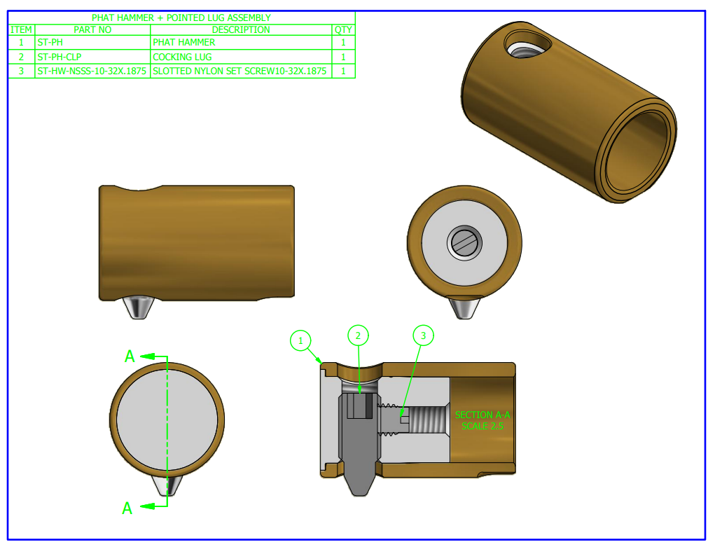 Lower Tube Internals Kit