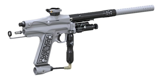Shocktech Tippmann A-5 Drop Forward w/ Dovetail and Bottomline - E Shocktech Tippmann A-5 Drop Forward w/ Dovetail and Bottomline - E
